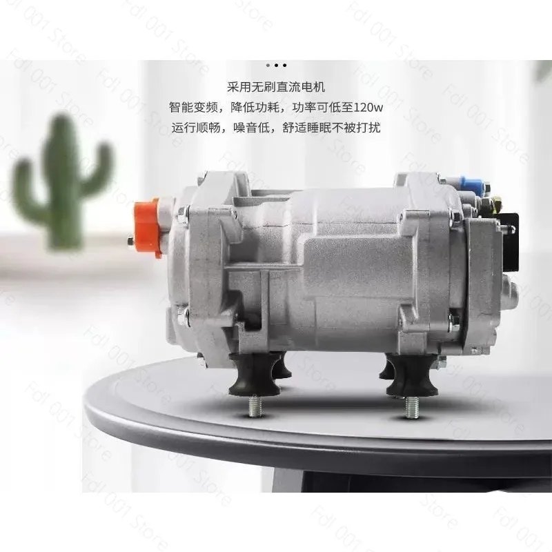 Truck RV Modified Parallel Universal  24 V Parking Air Conditioner Electric Compressor with Controller