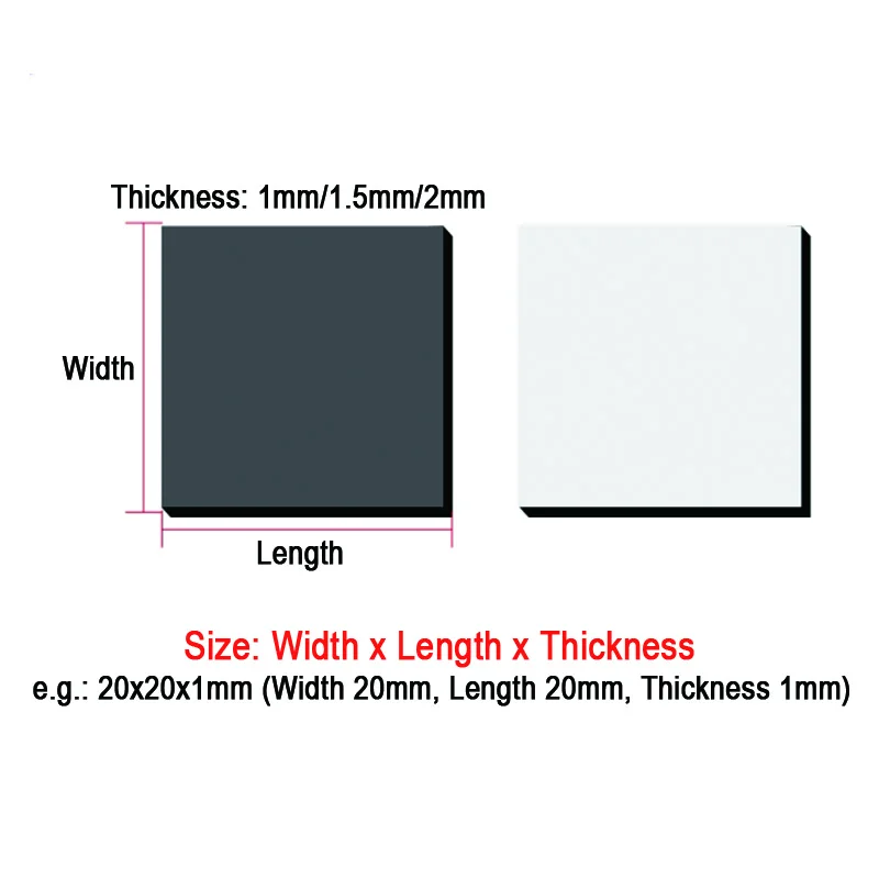 20/25/30/35mm Self Adhesive Magnets Square Magnetic Sheets Soft Magnetic Sheet for Household Refrigerator DIY Craft Fridge Decor