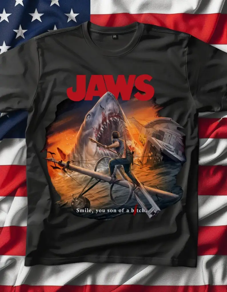 

Jaws Summer Horror Movie Shirt