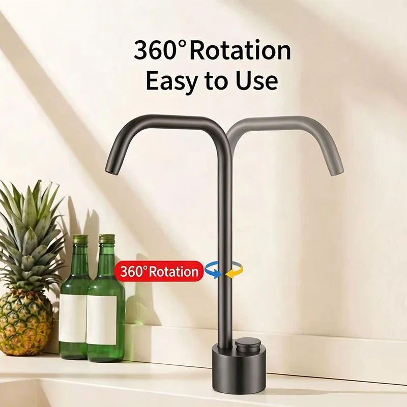 Kitchen SUS304 Rotatable Faucet for under Sink Water Purifier Food Grade Single Cold Water Tank Vegetable Washing Faucets