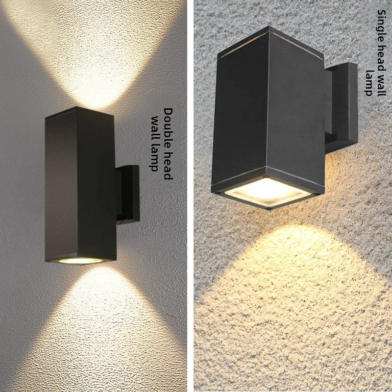 

High Quality Waterproof Outdoor Wall Lamp 10W 20W LED Square Light for Villa Hotel