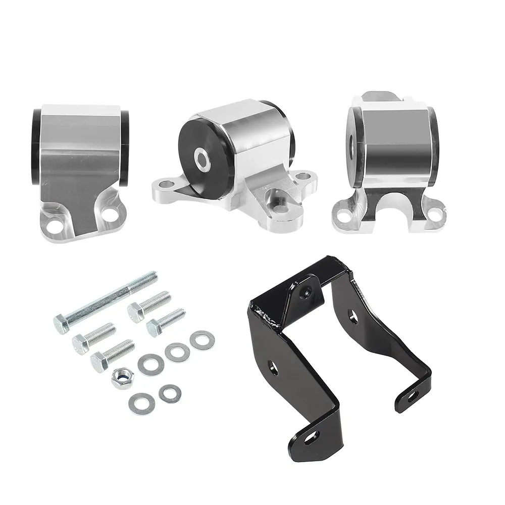 Auto Modifikation Motor Halterung Kit 2-bolzen Motor Swap Halterung Für Honda Civic EKSTK 62A Straße D16 B16 B18 EK 1996-2000 – Detail 1