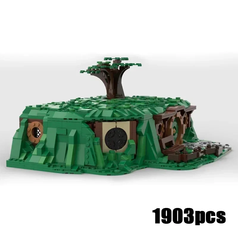 

Popular Rings Movies Model Moc Building Bricks Medieval Bag End Technology Modular Blocks Gifts Christmas Toys DIY Sets Assembly