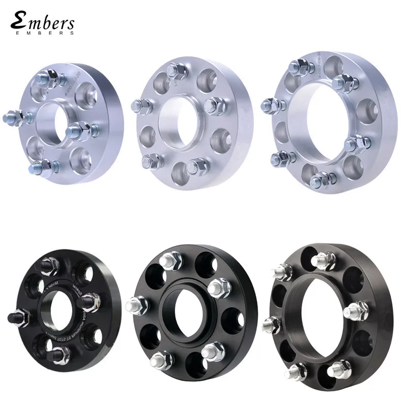 Embers Customized Conversion Wheel Spacers Adapters Aluminum 5x114.3 to 5x112 5x100 5x108 5x110 5x120 5x127 5x130 Customized