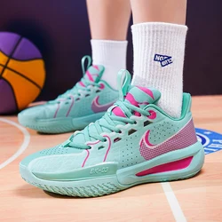 GT3 new breathable basketball shoes Men fashion casual shoes women anti-slip wear absorption student sports couple