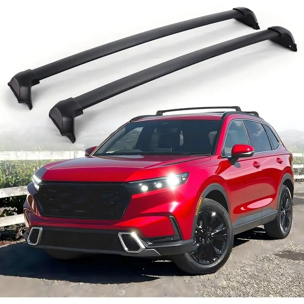 

Поперечные перекладины багажника на крышу 220 фунтов для 2023 2024 2025 2026 CRV CR-V Sport Hybrid, алюминиевые перекладины для багажника Рельсы багажника R