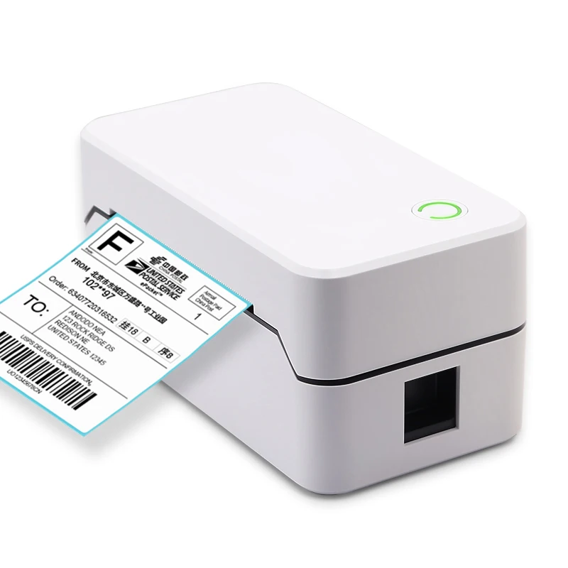 

Hot Sale Cost Effective High Speed 3inch Shipping Label Mini Desktop PrinterIOS Window USB/BT Printer TDL401 for Retail Ship