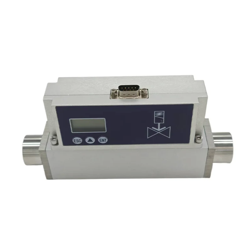 Micro Mass Flow Controller HJ Brand OEM Customizable Air Stainless Steel DN15 G1/4 PT1/2 Thread DC24V 20-300NL/min