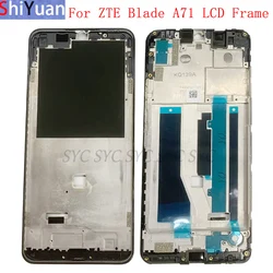 Phone Housing Middle Frame Center Chassis Cover For ZTE Blade A71 LCD Frame Replacement Repair Parts