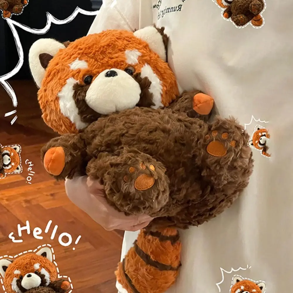 Lazy Sleepy Animal Plush Toy Ragdoll Cat Raccoon Sleepy Animal Plush Doll 23/35cm Frog Cartoon Sleeping Pillow Room Decoration