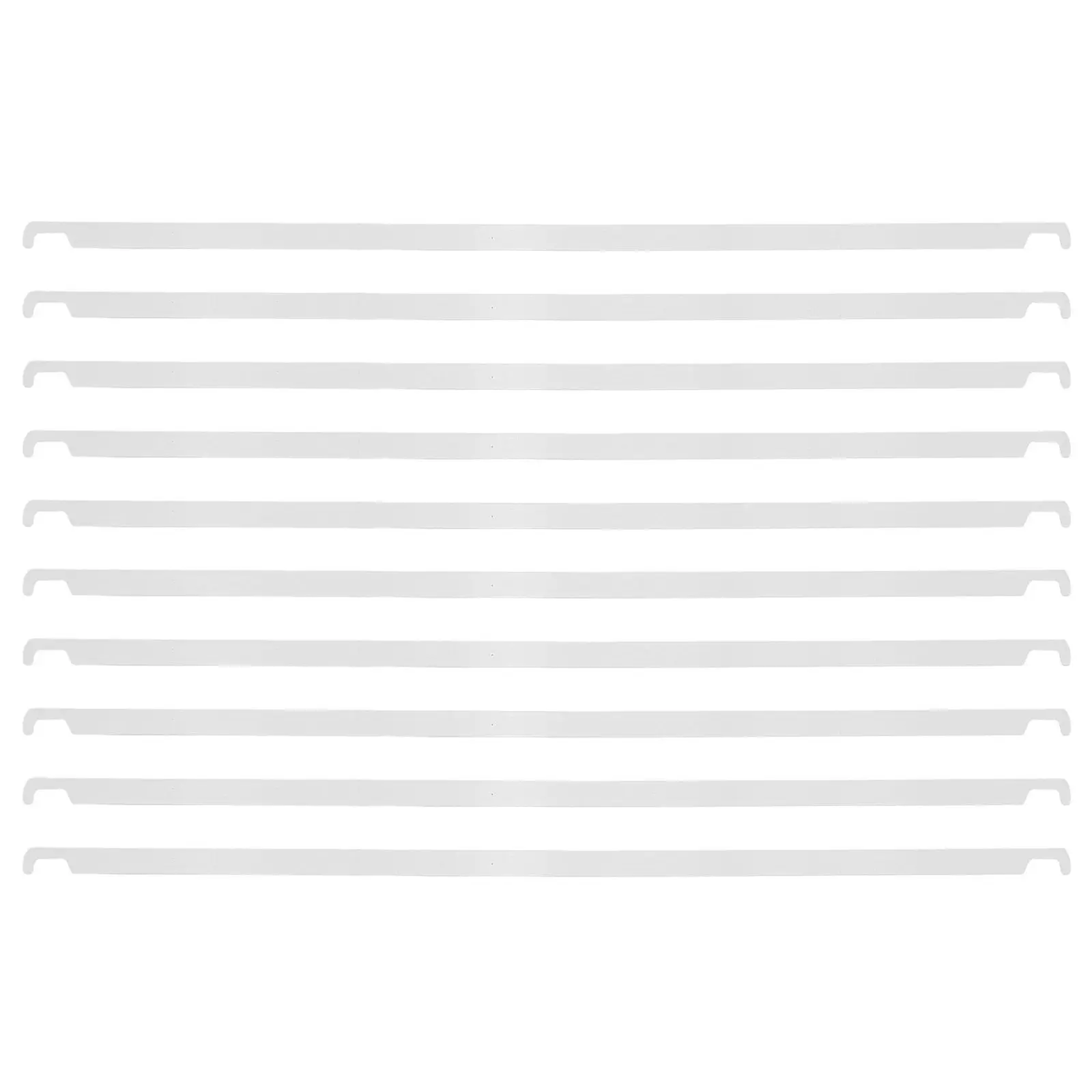 10Pcs Office File Hanging Bars Adjustable Metal Folder Frame Organizer Sticks Document Divider Rail for File Cabinet