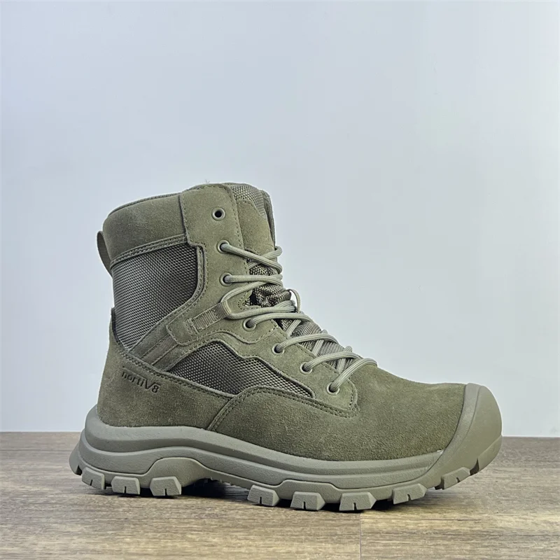 남성용 아웃도어 트레이닝 사막 부츠 스니커즈 남성용 아웃도어 캠핑 하이킹 트레킹 사냥 미끄럼 방지 신발 매우 좋음