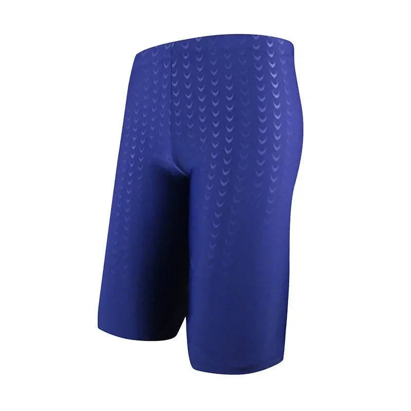 Pantalones cortos de baño para hombre, bañador transpirable de piel de tiburón, secado rápido, ropa de playa, entrenamiento deportivo, 5 minutos