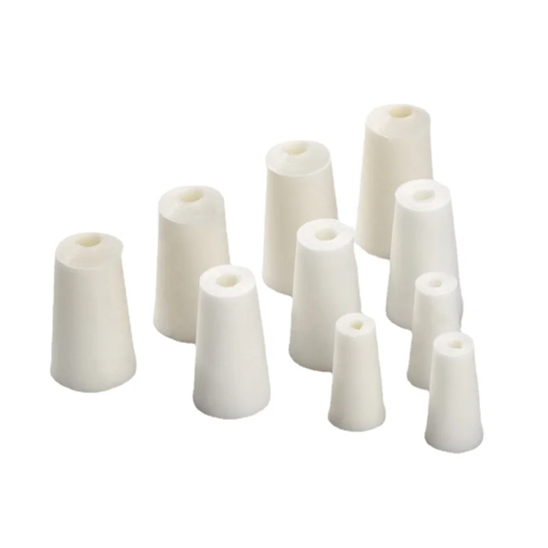 

24pcs/lot Different Size Tapered Silicon Bung Stopper, Test Tube Silicon Stopper, Hollow Plug for Laboratory Experiments