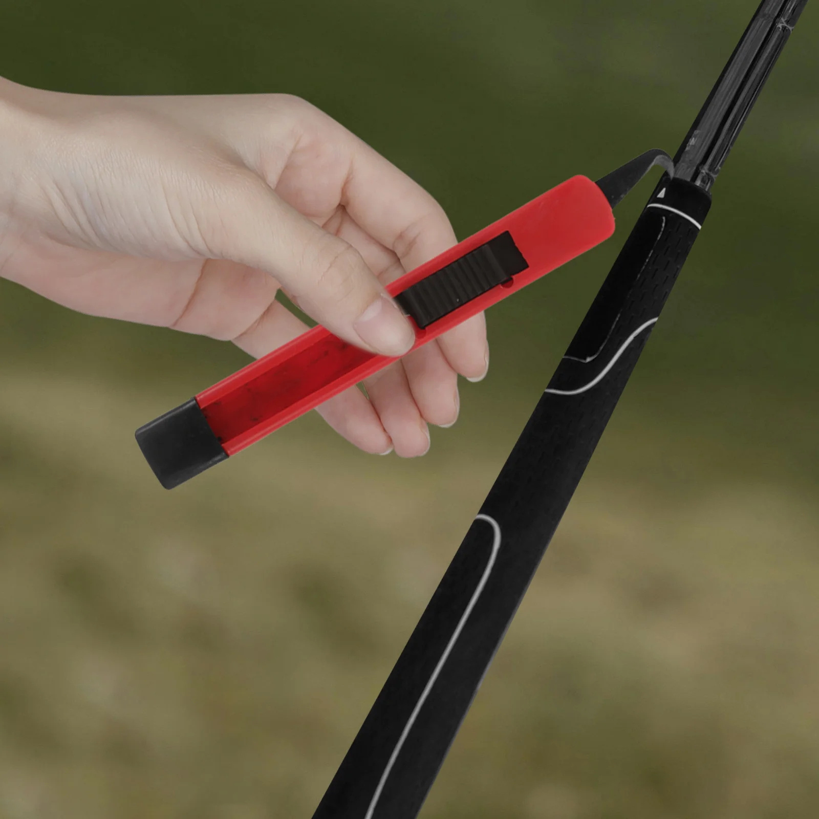 

1 Set Golf Replacement Antislip Rubber Clamp Tool For Club Regripping Efficient Practice Accessory Golfing Grip Disassembly Kit