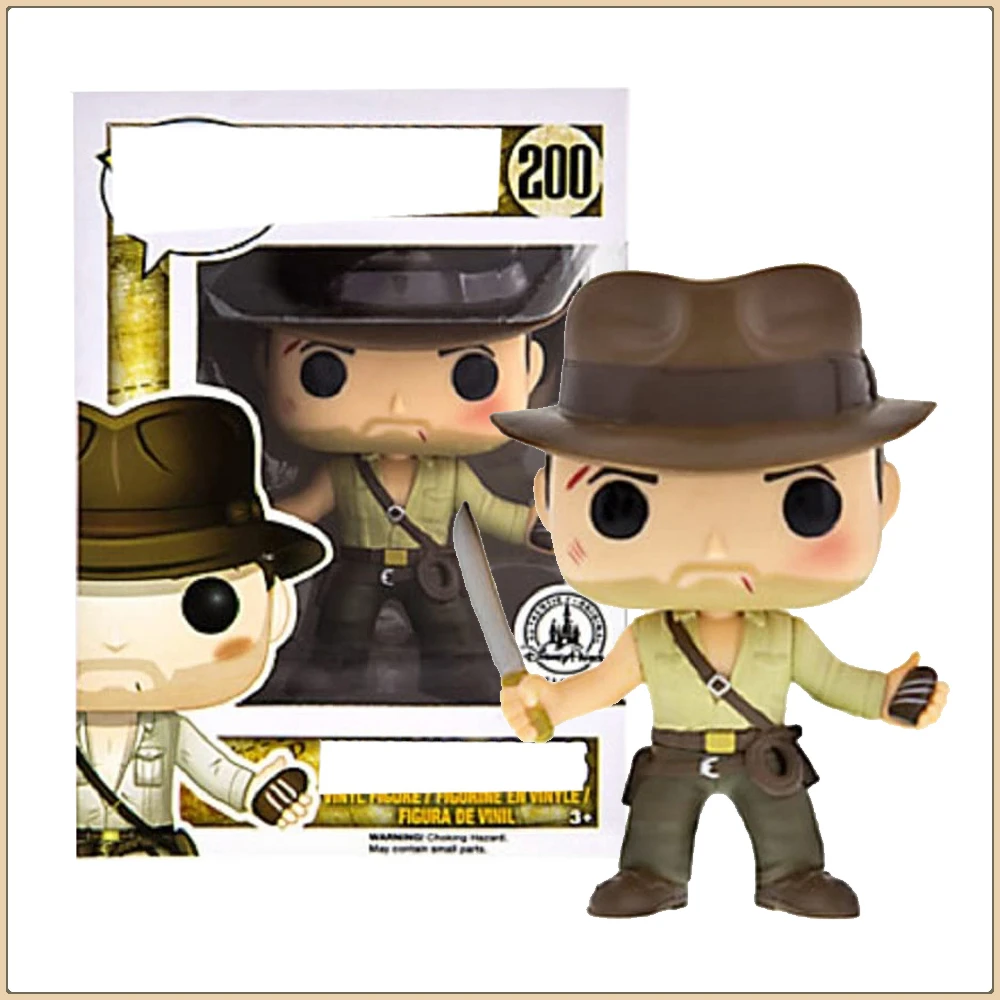 

Funko Pop Indiana Jones Adventure Movie Protagonist Popular Limited Action Figures Desktop Ornament Model Toy Kids Hobbies Gifts