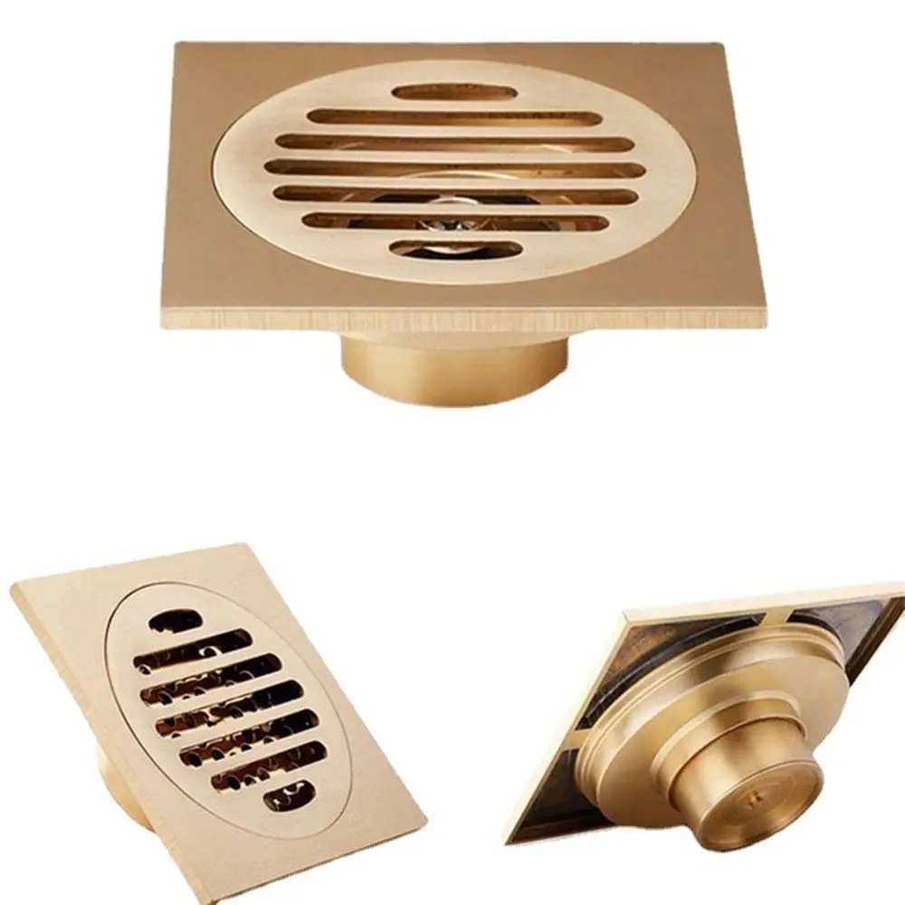 Bathroom Accessories Backflow Preventer Anti-odor Bathroom Drainage Waste Floor Drain Bathtub Shower Drainer Floor Shower Drain