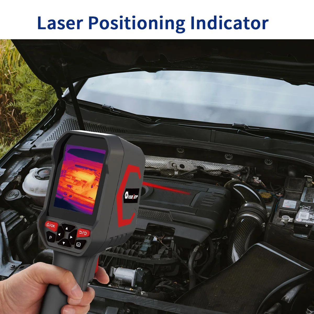 TOOLTOP ET693C 256*192 كاميرا حرارية محمولة بالأشعة تحت الحمراء مرئية 1080P كاميرا تصوير حراري لاختبار الطاقة الكهربائية لخط الأنابيب