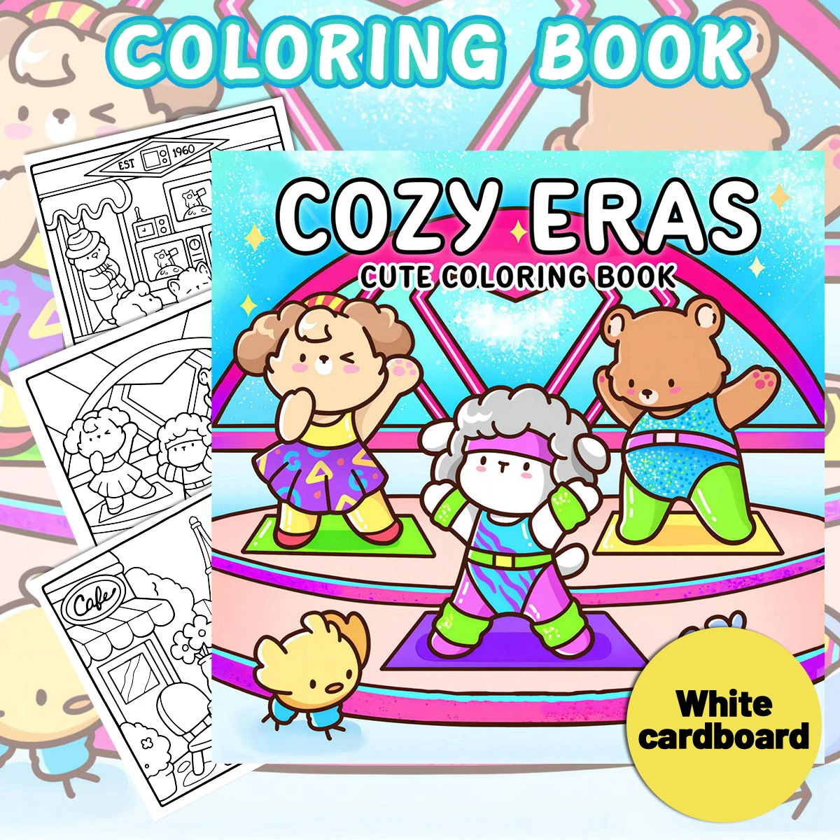 Dog Moments Libri da colorare, scene vivaci, facile da colorare, per genitori in casa - Fai da te per bambini, rilassarsi, sbloccare, aumentare la creatività