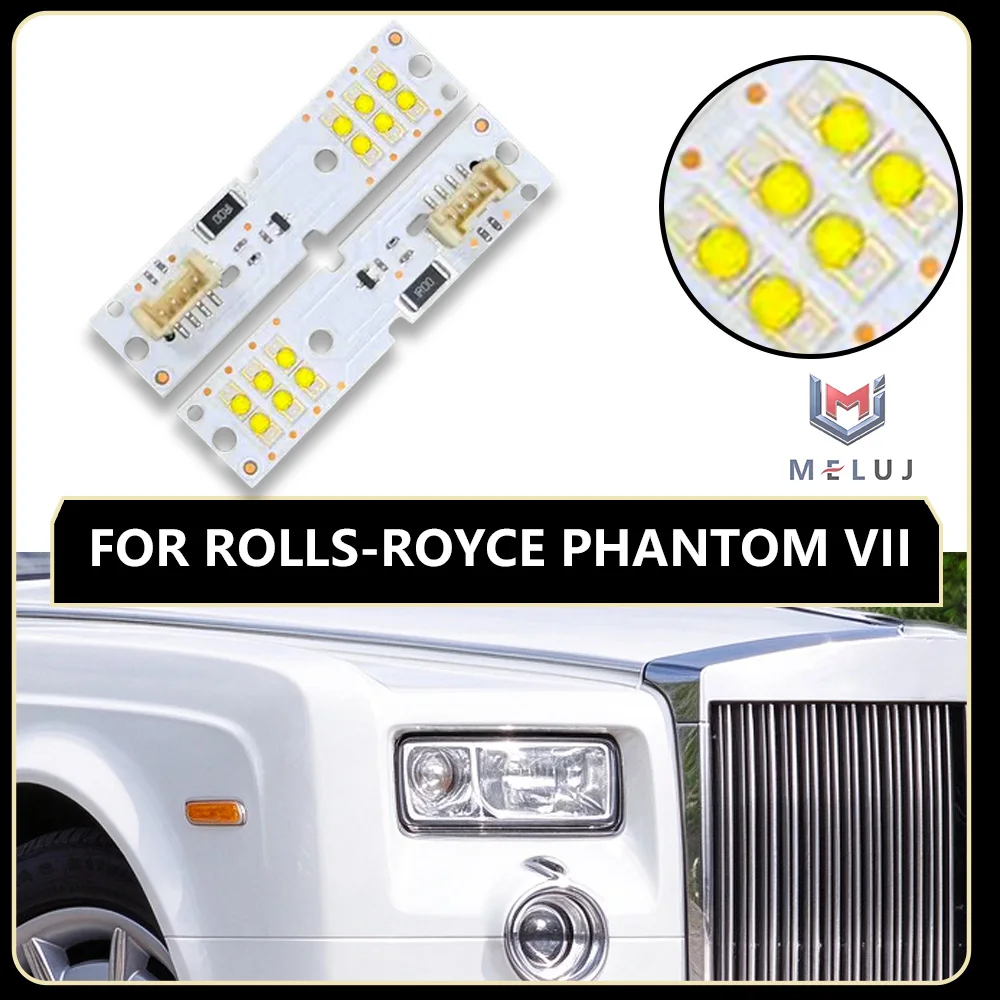 For Rolls-Royce Phantom VII DRL LED Light Source Chip PCB Board Daytime Running Light Headlight Replacement Spare Parts