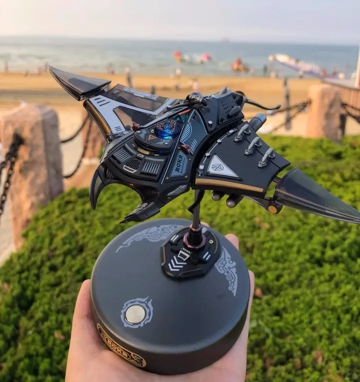 

Adult puzzle decompression assembly ornaments mechanical species manta ray boy building block toy metal assembly model