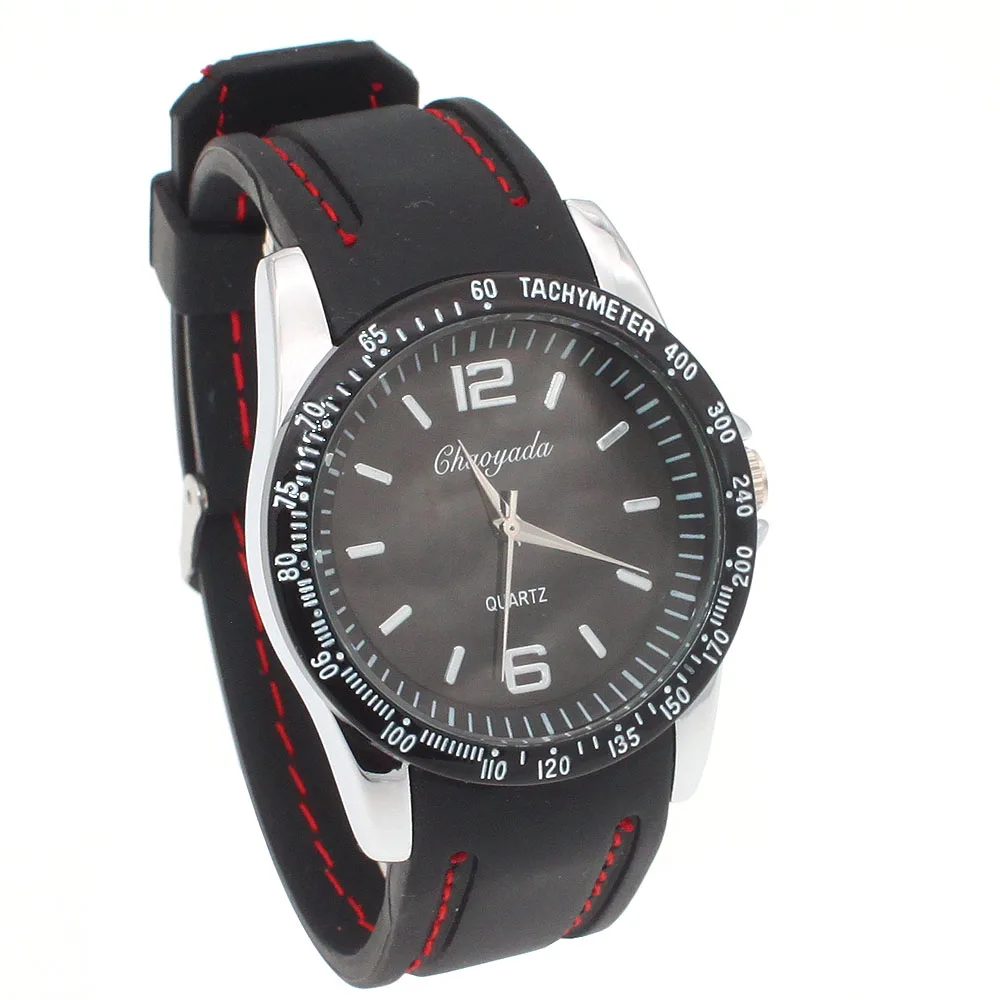 5pcs/Lot, Bulk Mixed Color  Men Women Watch Silicone Strap Boy Watches Sport Quartz Dress Casual Wristwatch C3M5