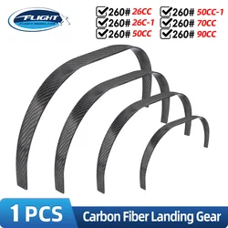 Carbon Fiber Landing Gear For 26CC/50CC/70CC/90CC RC Gas Aircraft Model