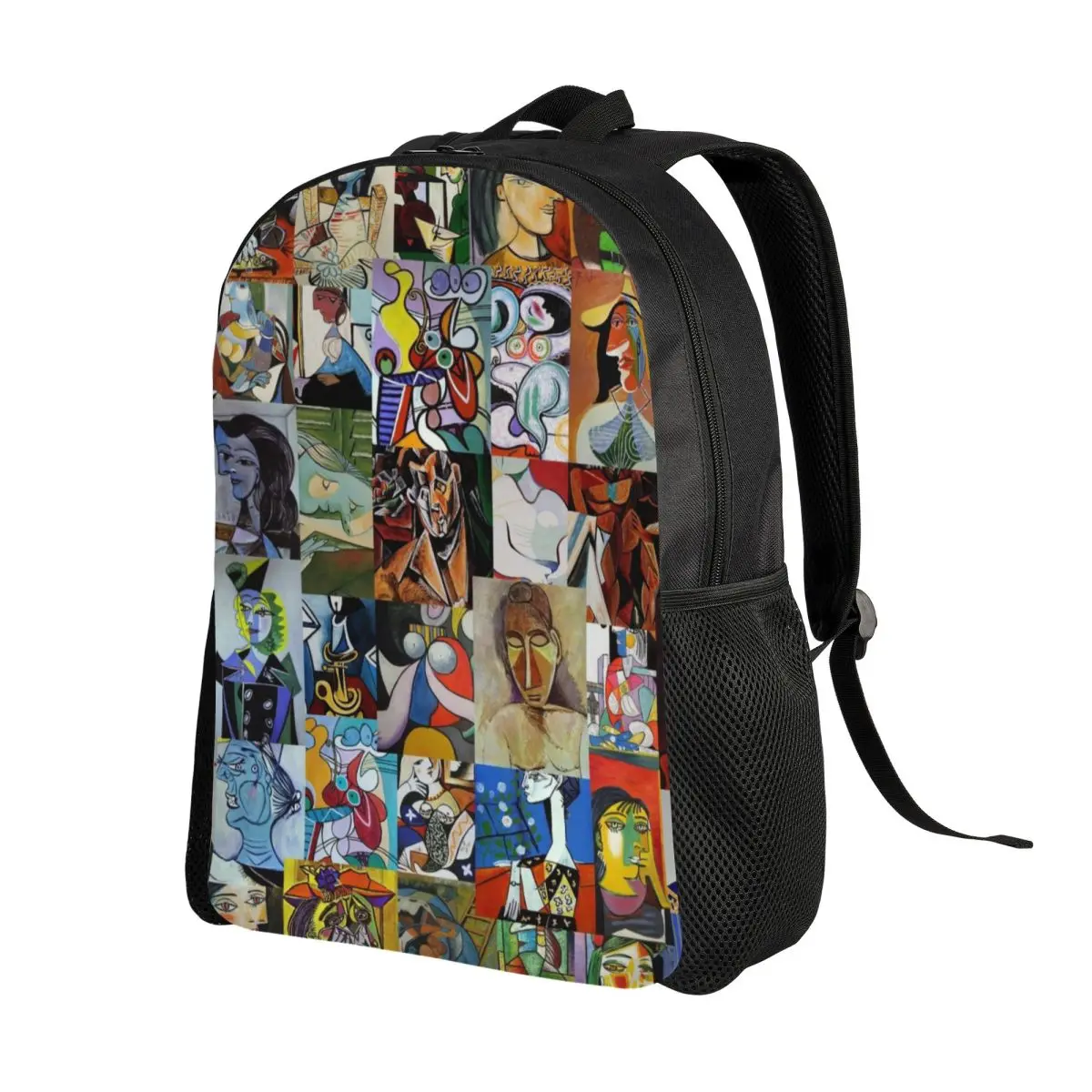 Customized Pablo Picasso Artwork Backpack Women Men Casual Bookbag for College School Painting Art Bags