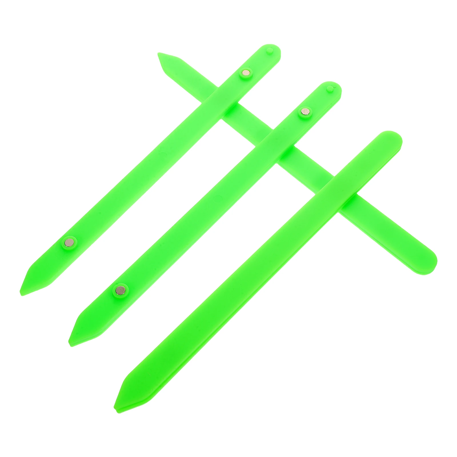 Magnetische hoekdemonstratie Berekening Speelgoed Leermiddelen Groene geometrische strips