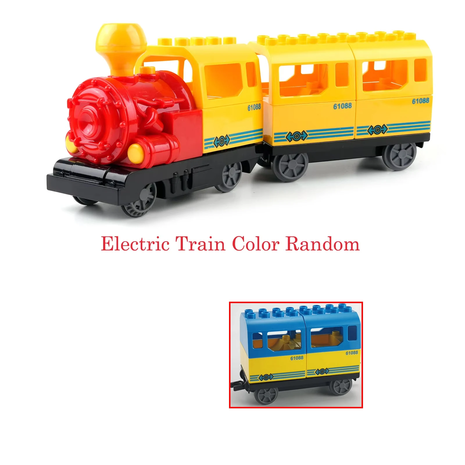 Electric Little Train Track Building Blocks Viaduct/Flat Figure 8 Track Assemble Toys Bricks Accessories DIY Toys Gift For Kids