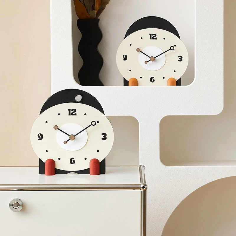 

Living room bedroom desk clock household desktop light luxury simple desk clock entrance wine cabinet decorative ornament