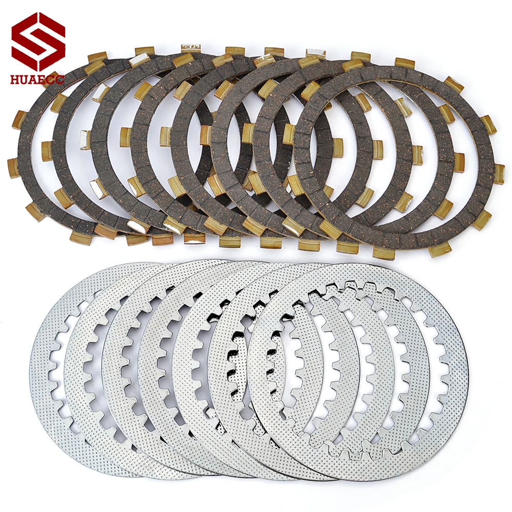 Motorcycle Clutch Friction Disc Plate Kit for Yamaha XT600 XT600Z XT600E XTZ660 Tenere 5Y1-16321-00 5Y1-16331-01 360-16325-00