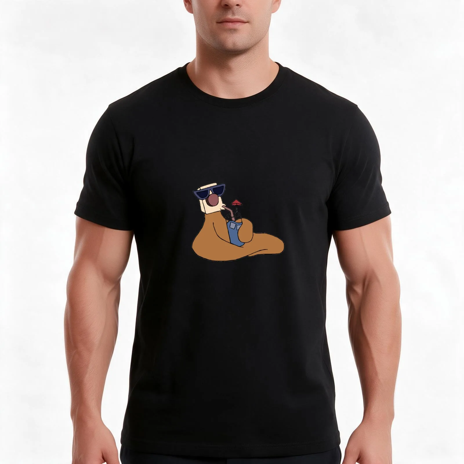 Blanky - The Brave Little Toaster T-Shirt, Summer Casual Cotton Tee, Oversized Streetwear Tops, Vintage Graphic Print