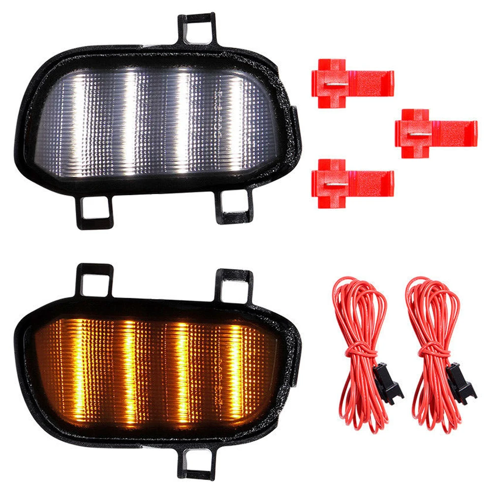 Picture 4: 2Pcs Dynamic Side Mirror Puddle Light Mirror Puddle Spot Lamp For Chevy Chevrolet Silverado Sierra 1500 2019 - 2022