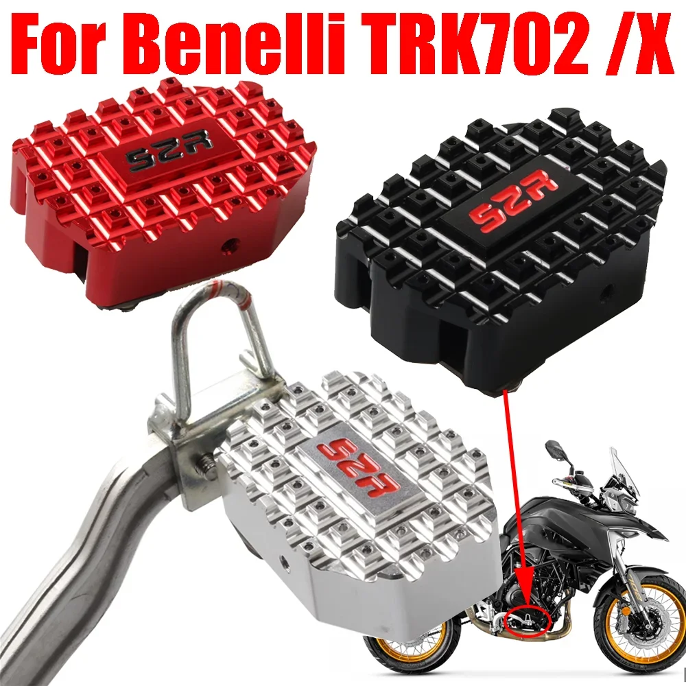 Benelli trtr2x TRK702 TRK 702X TRK için 702X2022 2023 aksesuarları arka ayak fren kolu pedalı büyüt uzatma Pad genişletici