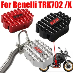 Benelli trtr2x TRK702 TRK 702X TRK için 702X2022 2023 aksesuarları arka ayak fren kolu pedalı büyüt uzatma Pad genişletici
