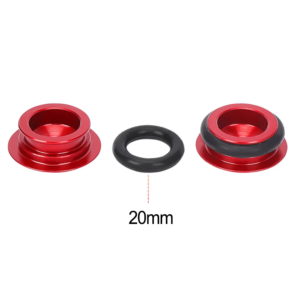 

Bicycle Bike Crank Cover Lightweight Protect Decorative Effect Double Sealed Effect Dust Plug Hollow Dust Cover