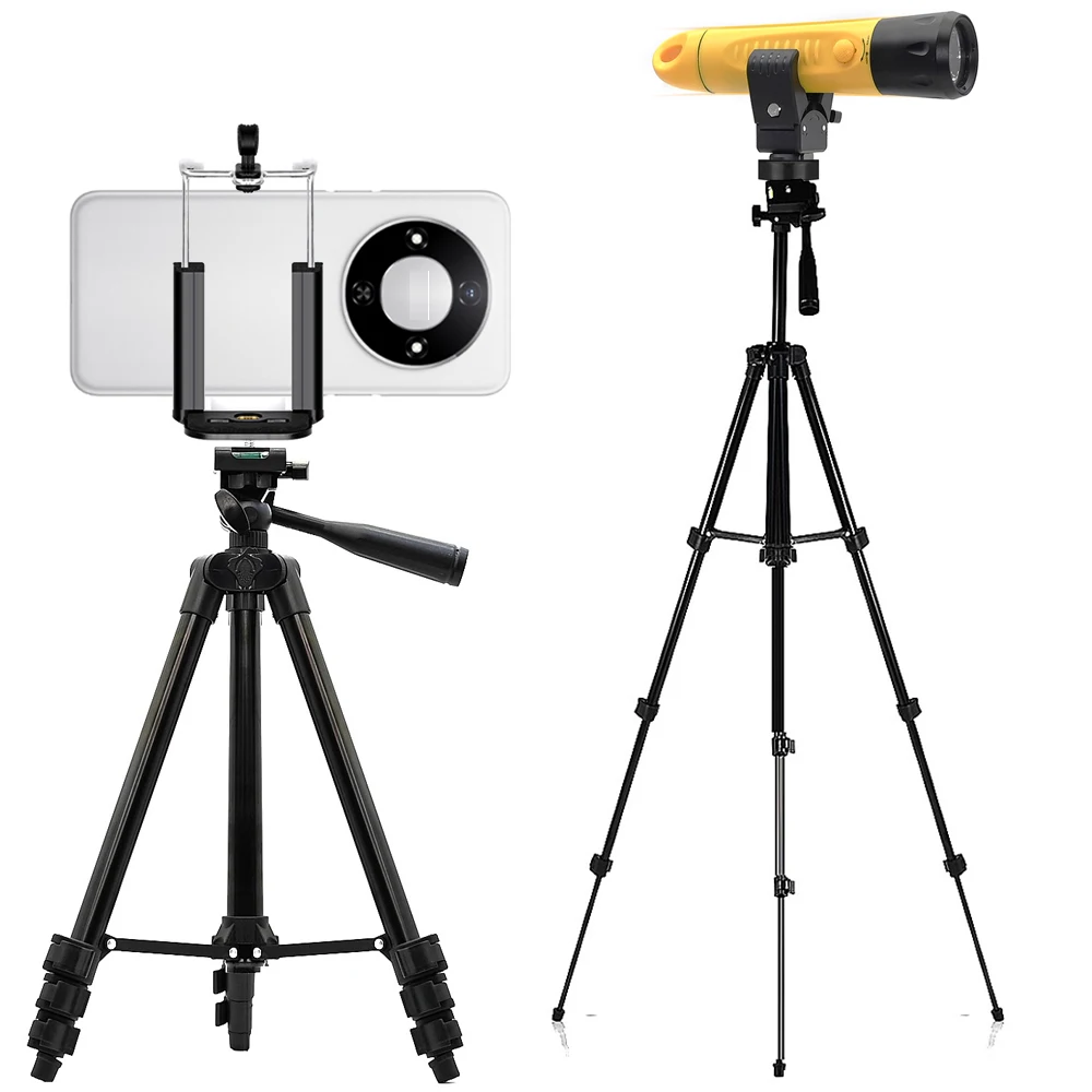 

Aluminum Alloy Strong Light Flashlight Tripod Small Bracket Clip for Night Fishing Lightweight Portable Fishing Light