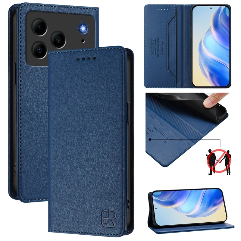 

Pop For Doogee Note 56 Cover Leather Magnetic Cover For Doogee Note 56 Pro Note56 Plus 56Pro Case Luxury Flip Stand Phone Case F