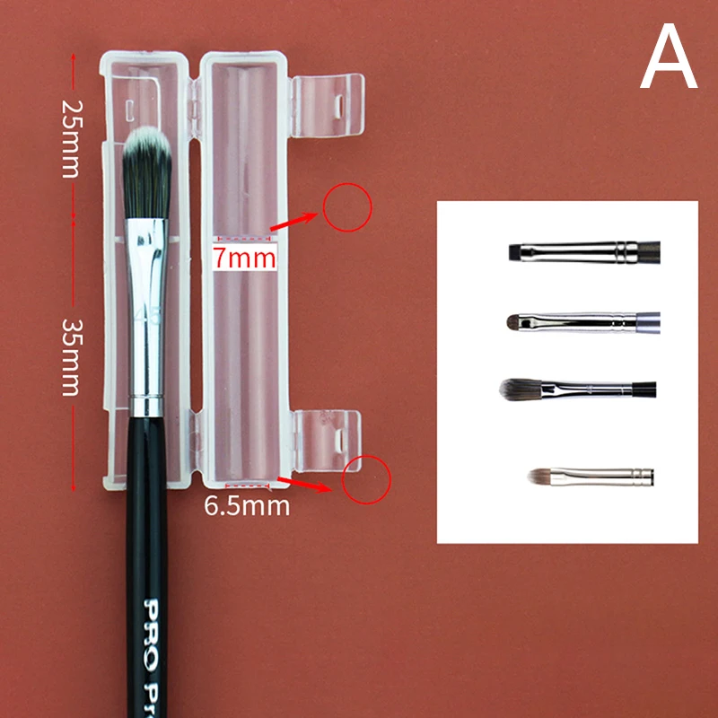 1pcs Brush Dust Protection Cover Guards Protectors Cover Make Up Tool Accessories Makeup Brushes Set Beauty Plastic Tools