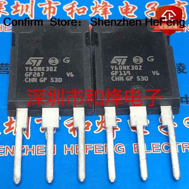 

5PCS-10PCS Y60NK30Z STY60NK30Z TO-247 300V 60A ORIGINAL Quick Delivery