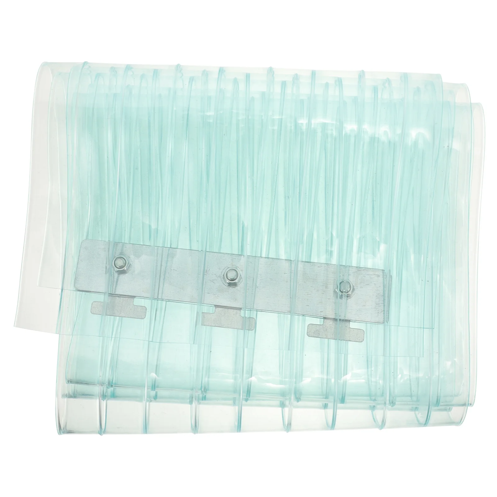 

PVC Door Curtain Kit Smooth Operation Windproof Temperature Control Commercial Refrigerator Garage Use