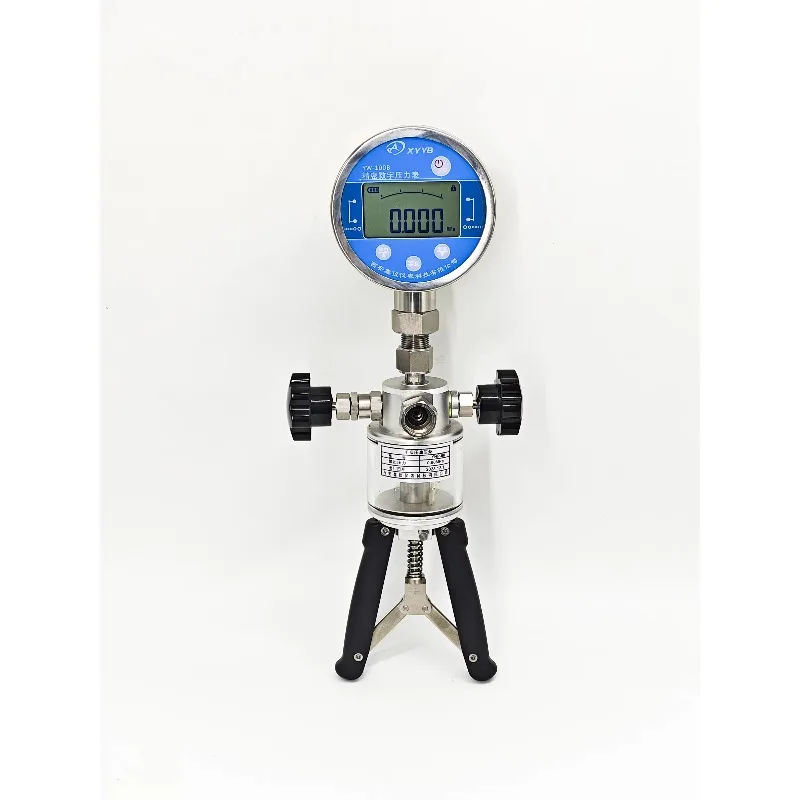 مصنع الساخن بيع يده معاير الضغط المحمولة مضخة يدوية الضغط Calibrator700Bar الفولاذ المقاوم للصدأ اختبار الضغط
