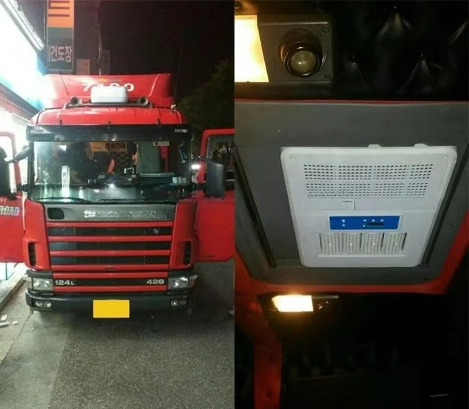 مكيف هواء RV 12 فولت 24 فولت لشاحنة السيارة #3