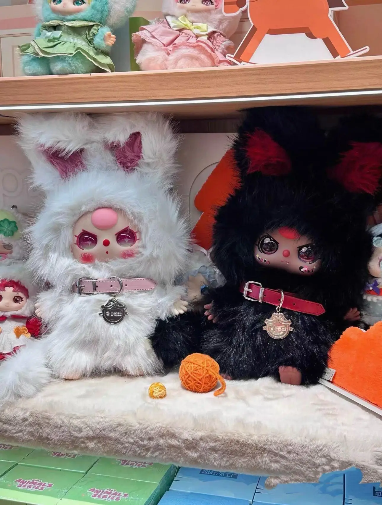 Hot Selling Spot Baby Drie Oude 2 stks Tweeling Pluche Serie Verrassing Blind Box Trend Speelgoed Pop Kawaii Model Tas Hanger Kinderen Gift