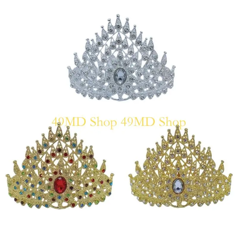

49MD Головной убор для тайской танцовщицы Индийская корона Головной убор для тайского танца Головной убор для тайского танца с