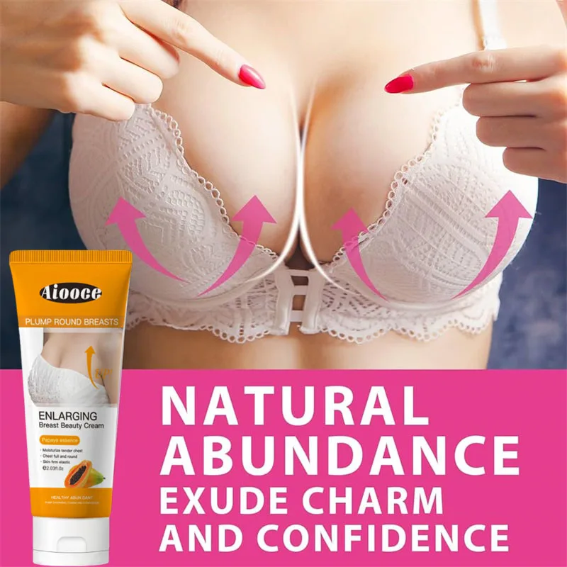 Fast Growth Breast Enlargement Cream Lift Firm Breast Improve Sagging Massage Chest Rapidly Body Moisturizing Smooth Bright Care