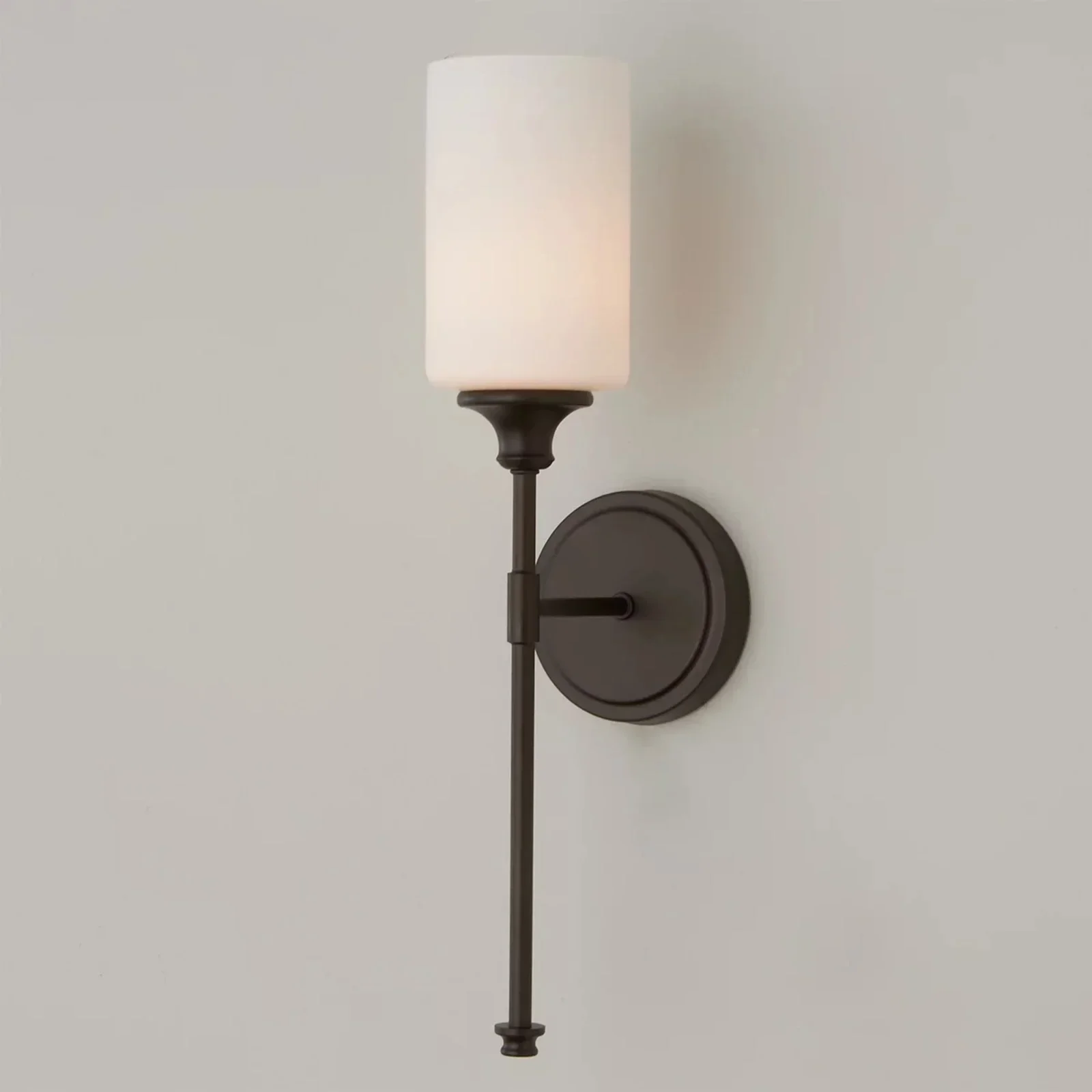 

Modern Milk White Glass Wall Lamp LED Reading Decorative Wall Light For Bedroom Bed Courtyard Wall Lamp Balcony Stair Simple Lam