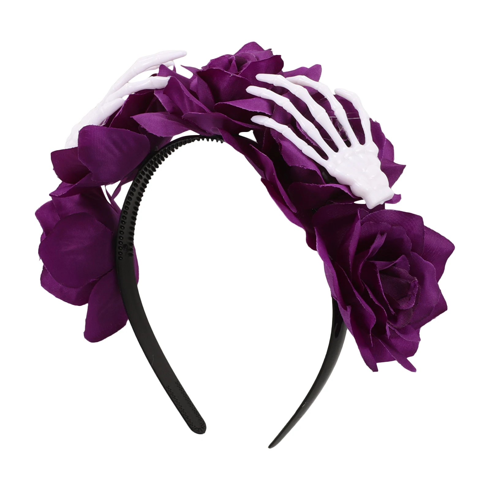 

Ghost Claw Hairband Halloween Rose Headband Party Accessories Cosplay Prop Performance Hoops Easy Store Long