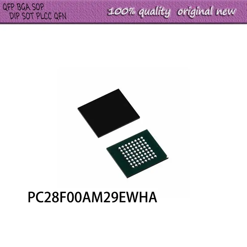 

NEW 1PCS/LOT PC28F00AM29EWHA PC28F00AM29EWH 00AM29EWH 00AM29EWHA LBGA-64